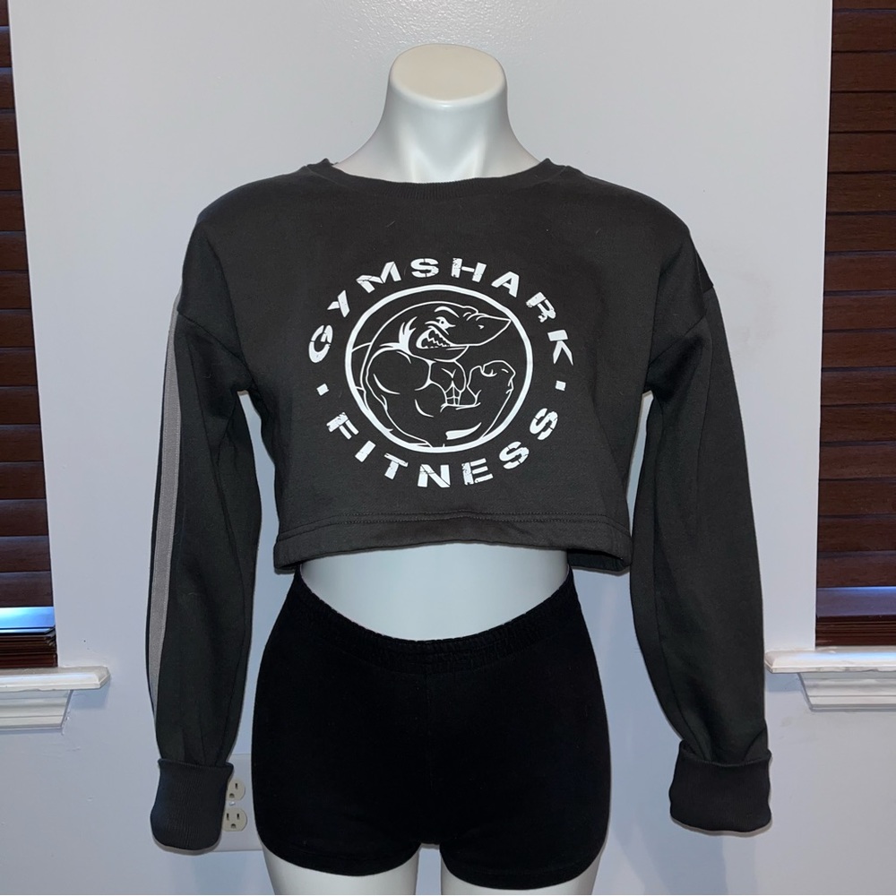 Gymshark crop sweatshirt